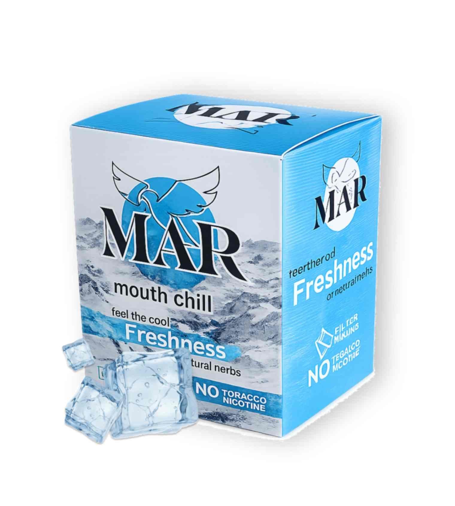 MAR Mouth Chill Mint pack with ice